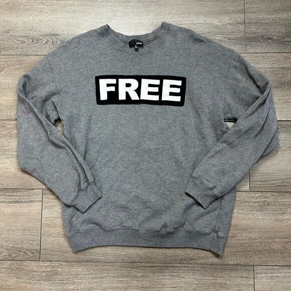 Aritzia Wilfred Free Cozy Crewneck Size M Sweatshirt Logo - Picture 1 of 5